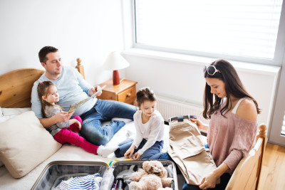 Family on vacation