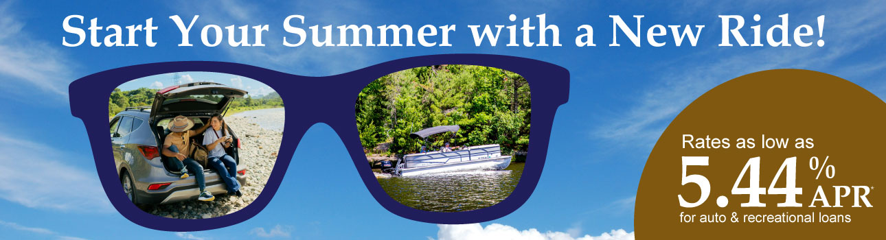 Start your summer with a New Ride! How about with a SUV or Pontoon?