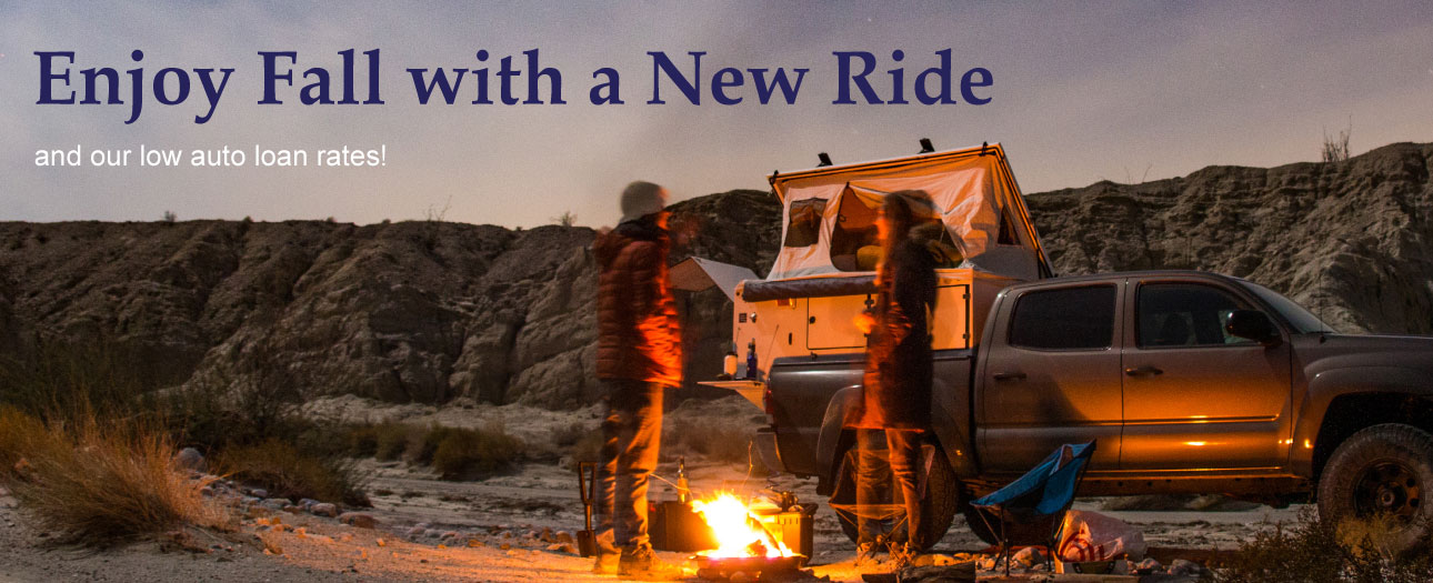 Enjoy Fall with a New Ride and low auto loan rates